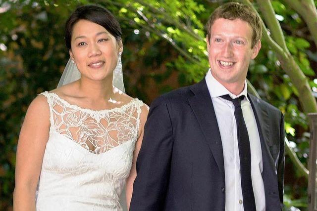 Facebook-Gründer Zuckerberg heiratet Freundin Priscilla Chan