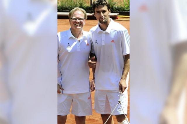 Federers Kumpel in der Tennisidylle