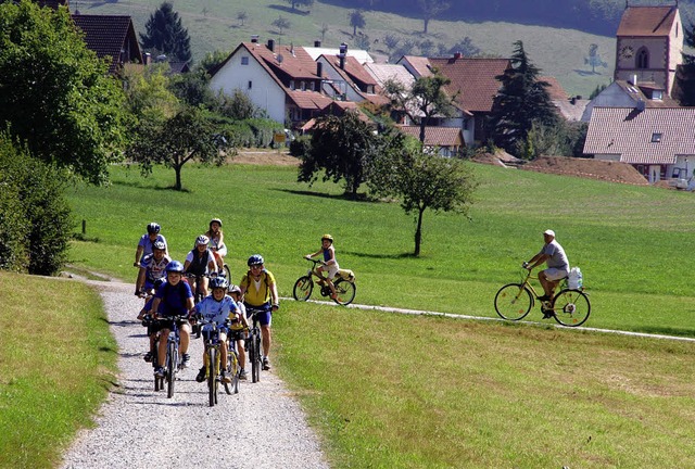 Rund um Seelbach lsst es sich gut Radfahren. Ein neues Flugblatt zeigt Touren.   | Foto: Gemeinde