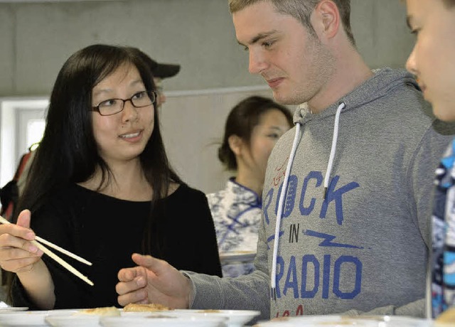 Wieso einfach wenn&#8217;s auch schwer...auf dem Projekttag beigebracht wurde.   | Foto: Carlotta Ghne