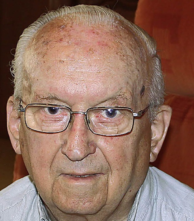 Walter Werber ist im Alter von 86 Jahren gestorben.   | Foto: ARCHIV: U. HILLER