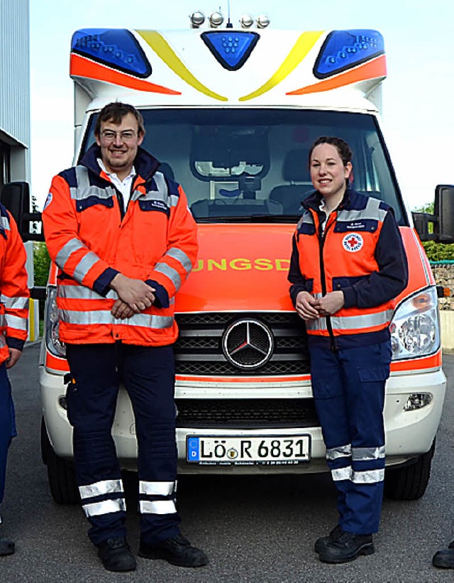 Wer zum Rettungsdienst des DRK Rheinfe...uss sich erst einem Test unterziehen.   | Foto: privat