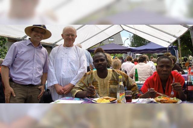 Patrozinium mit Besuch aus Togo