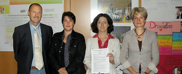 Sie bilden den Vorstand des Frdervere... Karin Kirchner-Behringer (von links).  | Foto: BZ