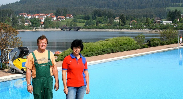 Das Spabad aqua-fun in Schluchsee ff...trainer neue Angebote einfhren will.   | Foto: Roswitha Klaiber
