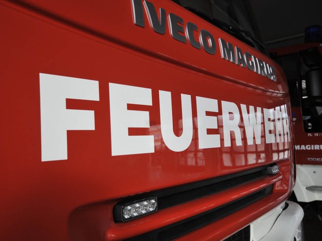 Mit Feuerlschern war der Brand nicht zu lschen.  | Foto: Ingo Schneider