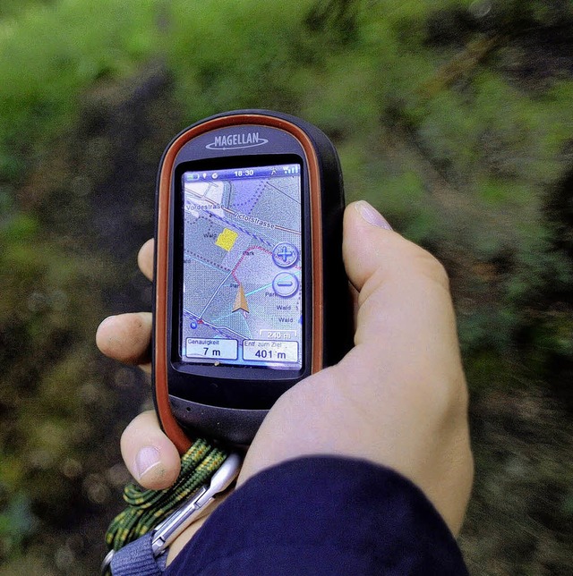 Wichtiger Begleiter ist das GPS-Gert.  | Foto: dapd