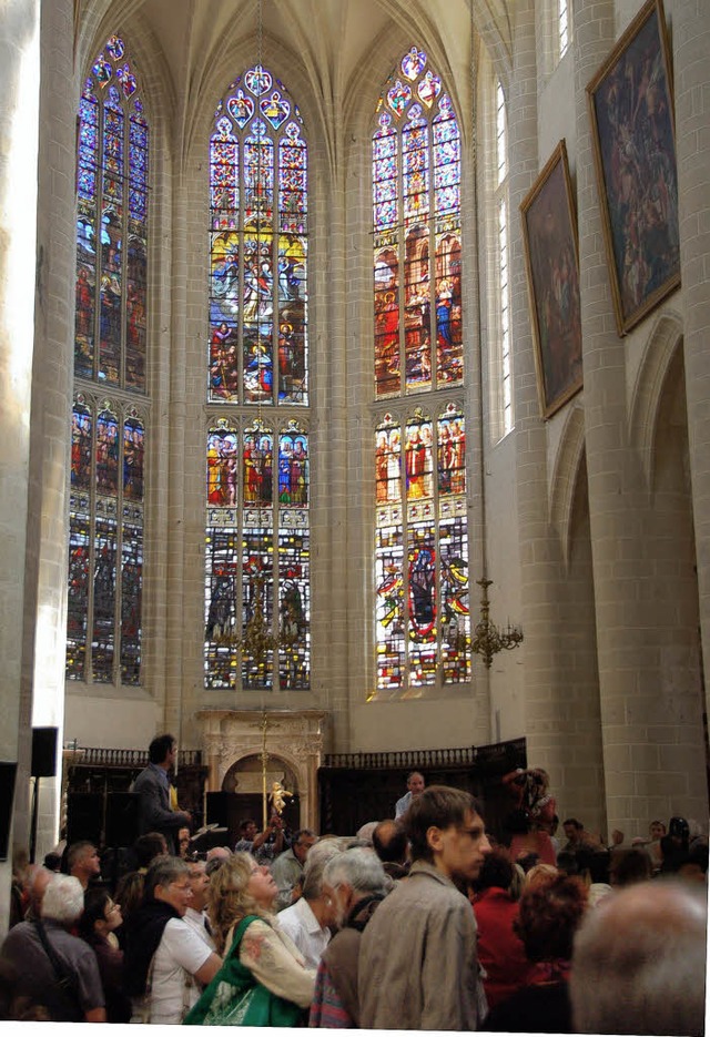 In der Doler Kirche Notre Dame findet ...dem der Polizeichor Lahr singen wird.   | Foto: archiv: heidrun lauble
