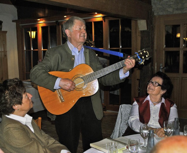 Ein unterhaltsamer Abend mit Frank Die...biger-Geburtstag im Feldberger Ochsen   | Foto: Beatrice Ehrlich