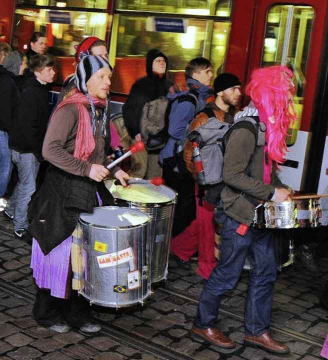 Instrumente der Sambastas (hier bei ei...en �ber Monate beschlagnahmt gewesen.   | Foto: Rita Eggstein