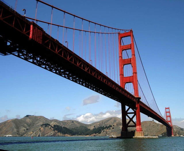 Symboltrchtig: die Golden Gate Bridge   | Foto: Wolfgang Grabherr