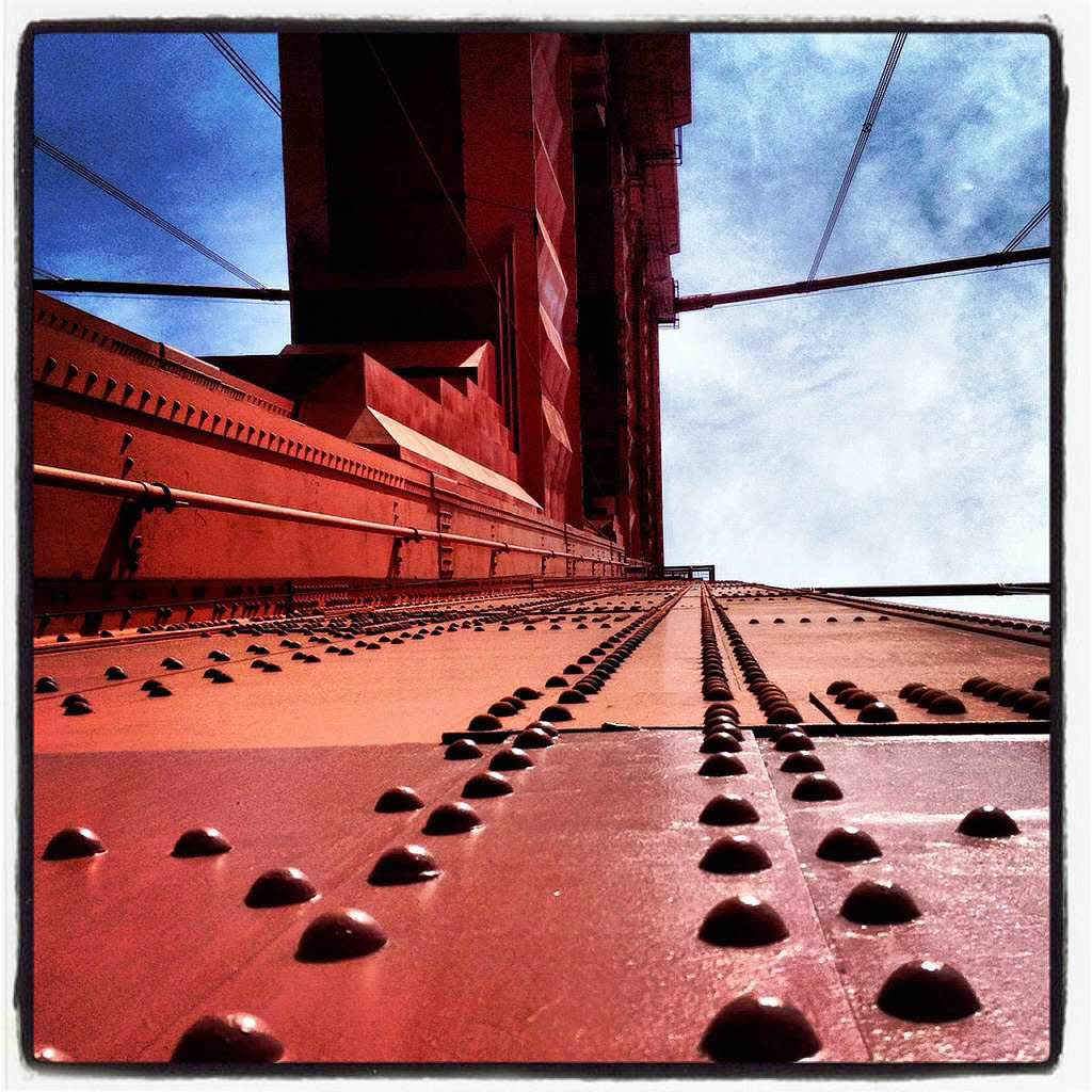 Die Golden Gate Bridge in San Francisco feiert 75. Geburtstag. (Bilder entstanden mit dem Instagram 