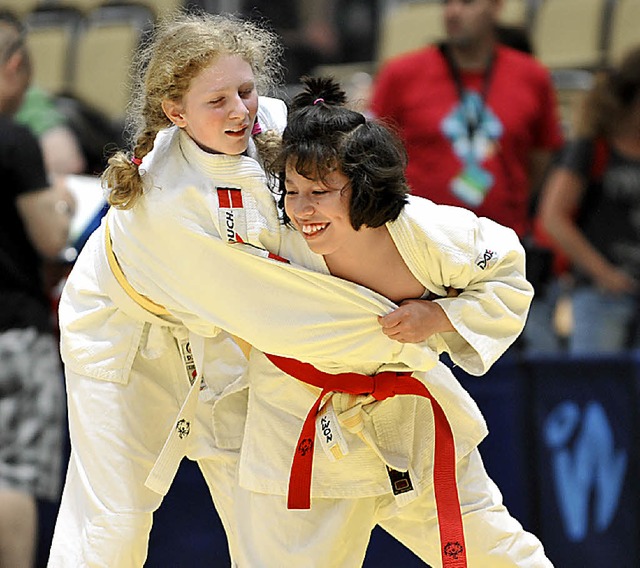 Judo ist  eine von 19 Sportarten bei den nationalen Special Olympics.    | Foto: DPA