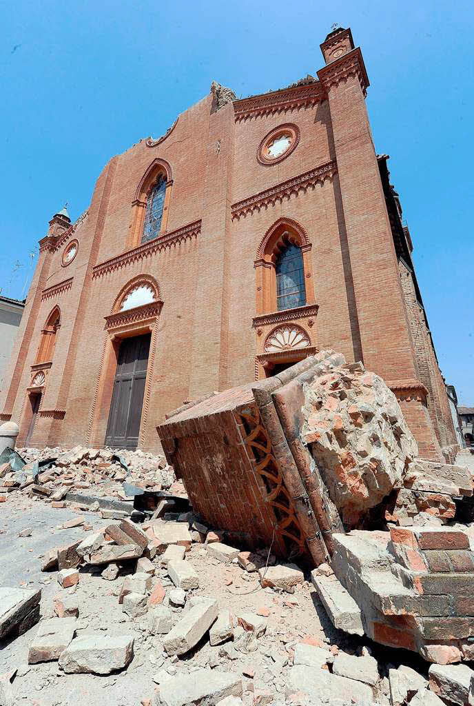 Zerstrt: Die Kathedrale von Mirandola