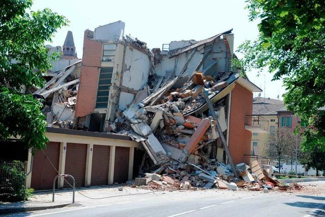 Fotos: Erneutes Erdbeben in der Gegend um Modena in Norditalien