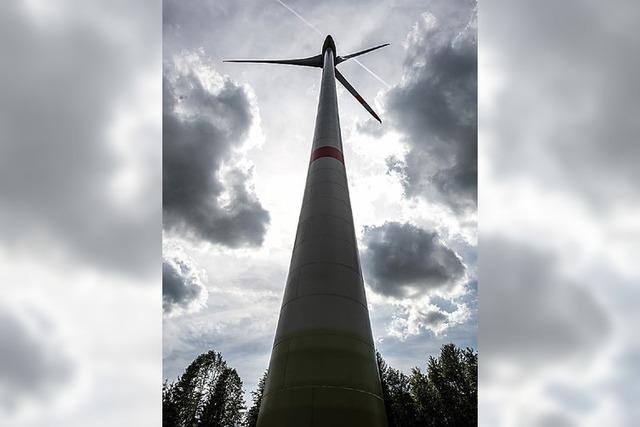 Zwei neue Windkraftanlagen in St. Peter