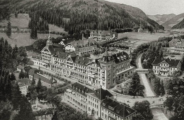 Der Kurort St. Blasien vor 100 Jahren &#8211; Blick auf Hotel und Kurhaus  | Foto: zvg