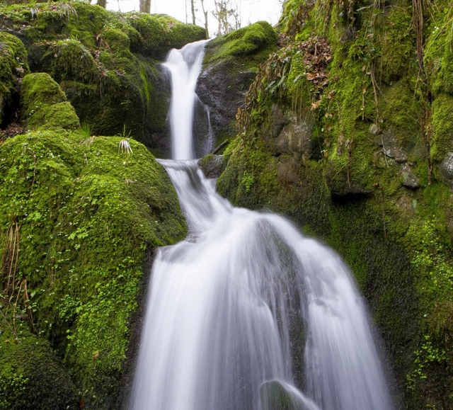 Der Altersbach-Wasserfall ist gut erreichbar.   | Foto: Daniel Fleig