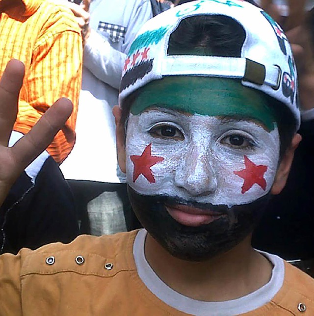 Assad-Gegner  in Yebrud   | Foto: AFP