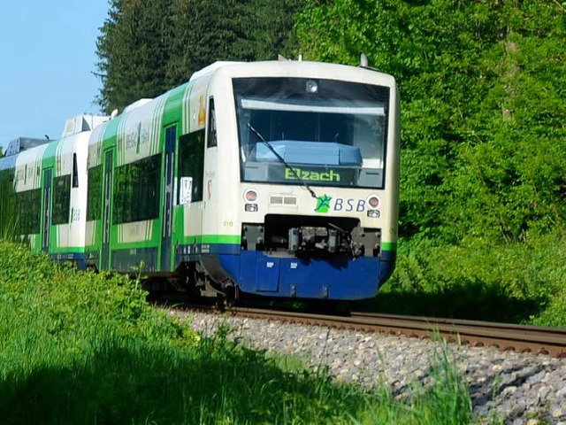 Am Wochenende 9./10. Juni fahren Reise... den Zug nach Elzach umsteigen knnen.  | Foto: Bernd Fackler