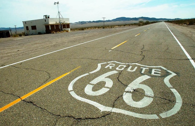 Die Route 66  ist eine legendre Stra... USA. Allerdings auch ziemlich gerade.  | Foto: AFP ImageForum