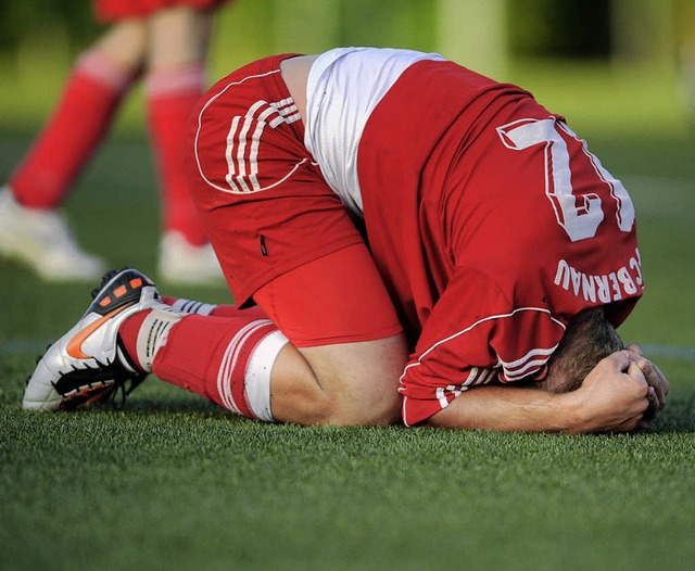 &#8222;Wir sind noch nicht tot&#8220;,...n Kreisliga-Partien ein anderes Bild.   | Foto: seeger