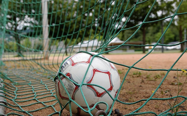 Der Umbau der Pltze 4 und 5 im Sportg...fr den ersten Bauabschnitt beginnen.   | Foto: Nikolaus Trenz