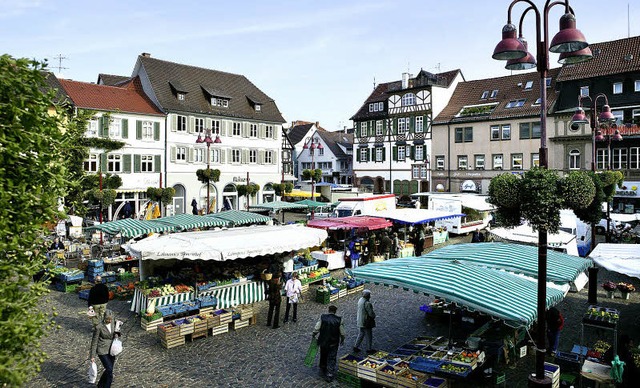 Wochenmarkt Lahr  | Foto: Stadt Lahr