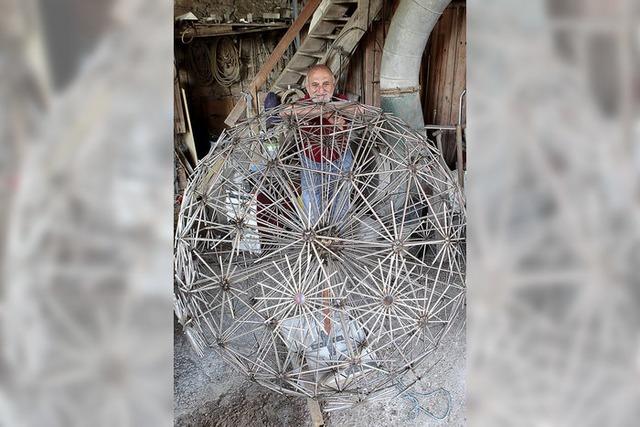 Walter Henninger plant einen Skulpturenweg in Neuried