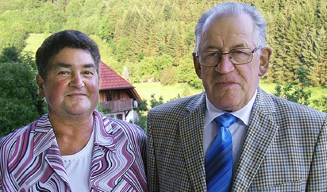 Albert Weis und Frau Johanna, geborene... gaben sich vor 50 Jahren das Jawort.   | Foto: Hansjrgen Wehrle