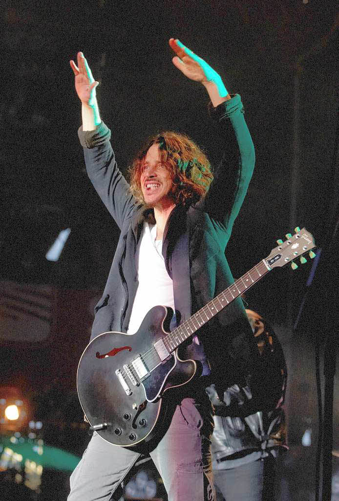 Nach ihrem einzigen Deutschland-Konzert in Berlin traten Soundgarden um Snger Chris Cornell noch bei „Rock am Ring“ und „Rock im Park“ auf.