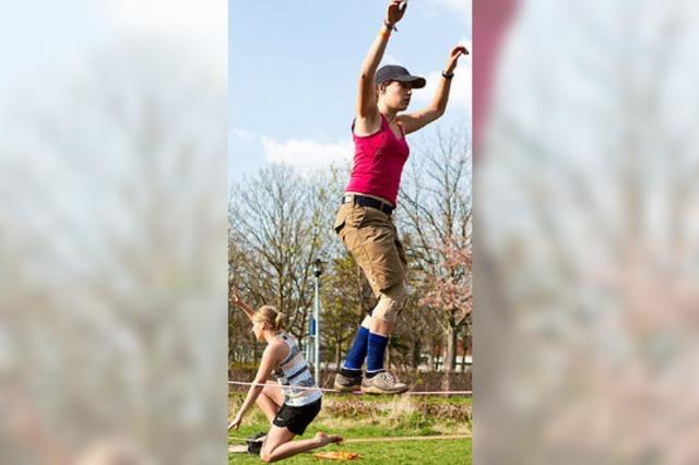 Bald fnf neue Slacklining-Anlagen