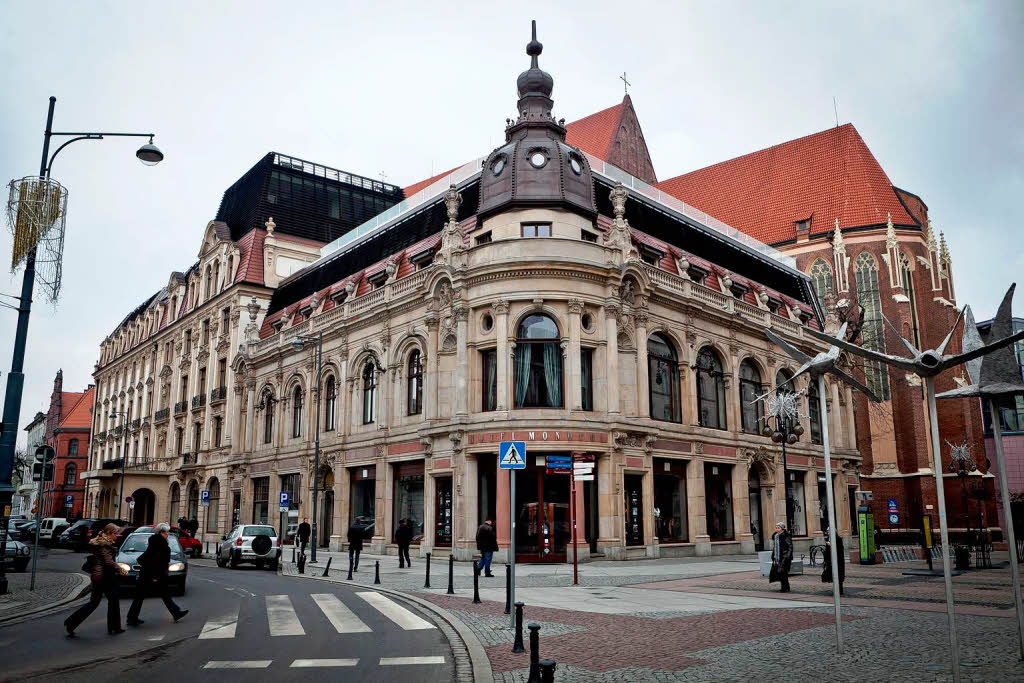 Hotel Monopol in Wroclaw ist Basis der Mannschaft aus Tschechien.
