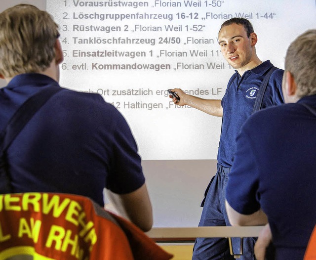Stndige Weiterbildung ist unerlsslic...ie auch Truppfhrer Danny Busch wei.   | Foto: www.k6-fotografie.de