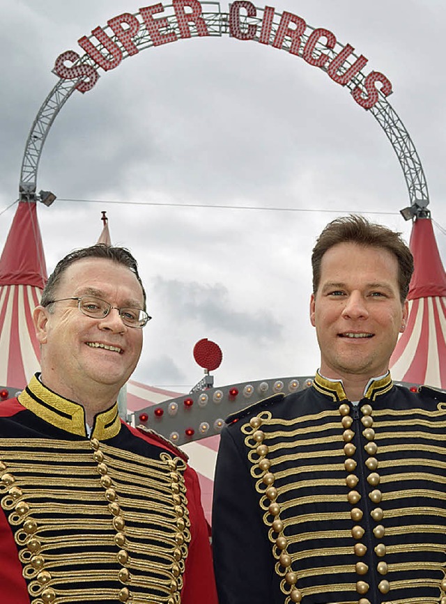 Zirkusmacher: Uwe Gehrmann (l.) und Sascha Melnjak.   | Foto: PR