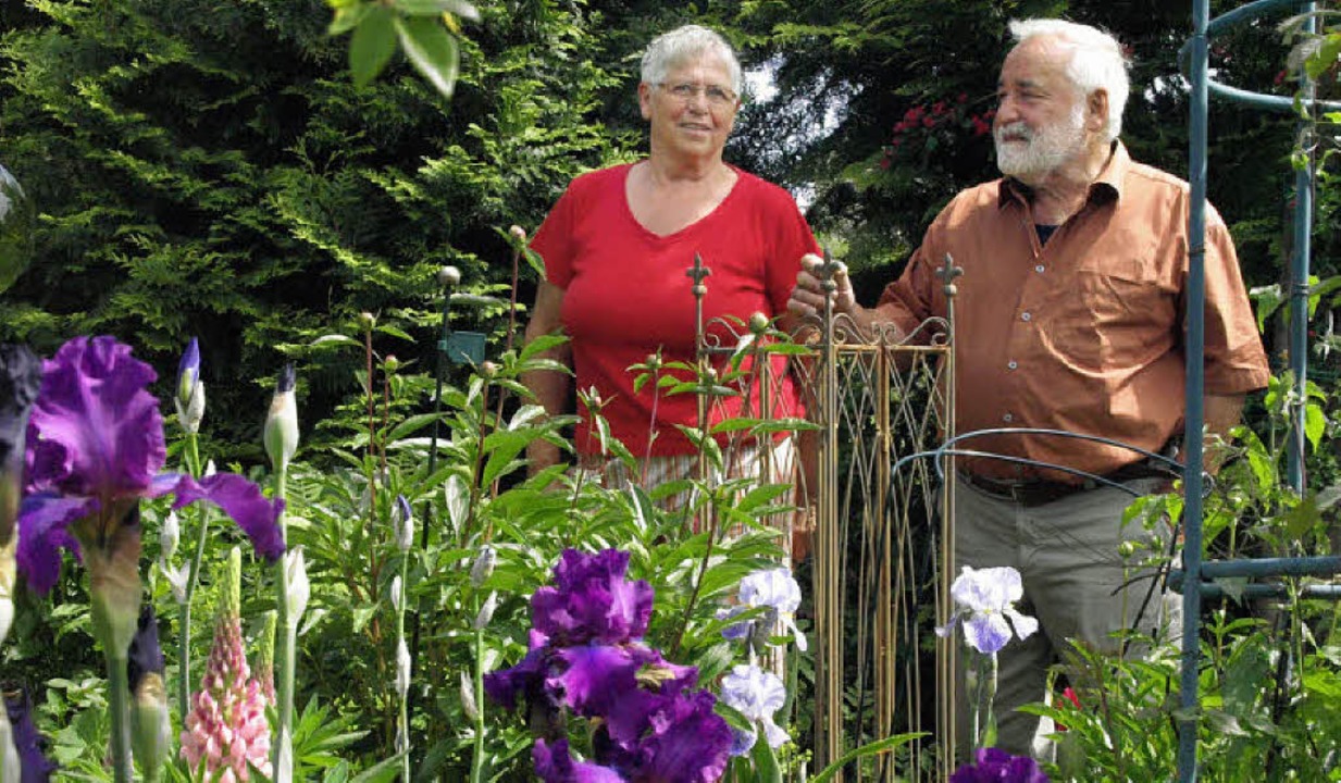 Wie im Paradies fhlt man sich beim Au...Garten von Rosemarie und Norbert Barth  | Foto: Karin Stckl-Steinebrunner