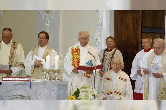 Wigbert Steinger feiert 50. Priesterjubiläum