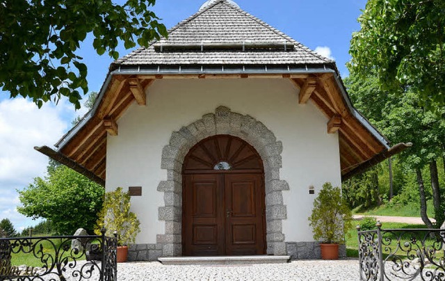 Die Wittlisberger Kapelle bekommt eine...en Zugang und das Dach wird erneuert.   | Foto: Stefan Sahli