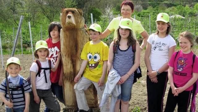 Else Voigt wandert gerne mit Kindern, ...ererlebnistage fr den Nachwuchs aus.   | Foto: Julius Steckmeister