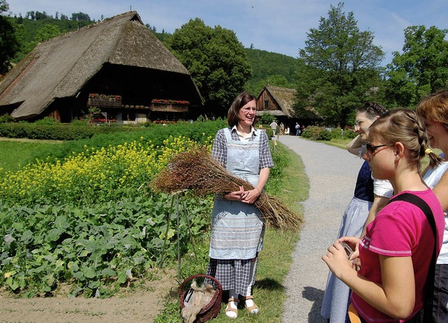 ber altes Handwerk vom Schafe scheren...chtmuseum Vogtsbauernhof informieren.   | Foto: Freilichtmuseum