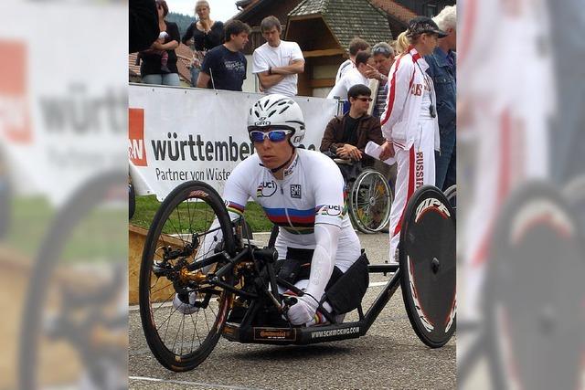 Behinderte Radsportler messen sich beim Paracycling-Europacup