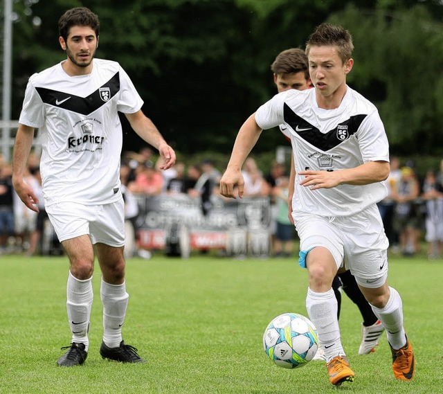 Mario Bergmann und der SC Offenburg ne...n zweiten Anlauf in die Verbandsliga.   | Foto: Archiv: alexandra Buss