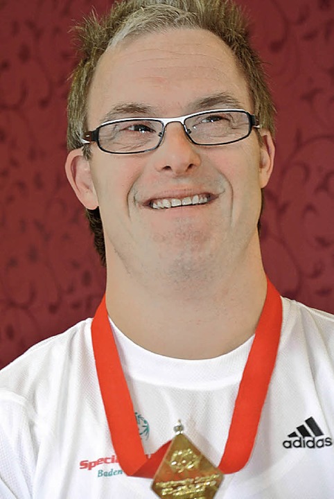 Judo-Goldmedaille bei den Special Olympics gewonnen:  Daniel Herdrich.  | Foto: Karin Maier