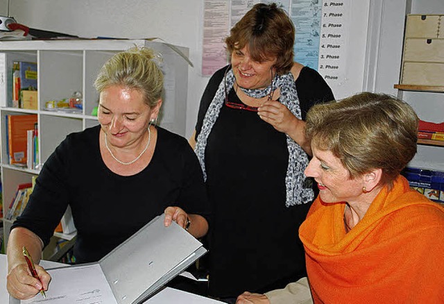 Angelika Mauch, Heidi Neuschtz und Marion Dammann (von links)   | Foto: Thomas Loisl Mink