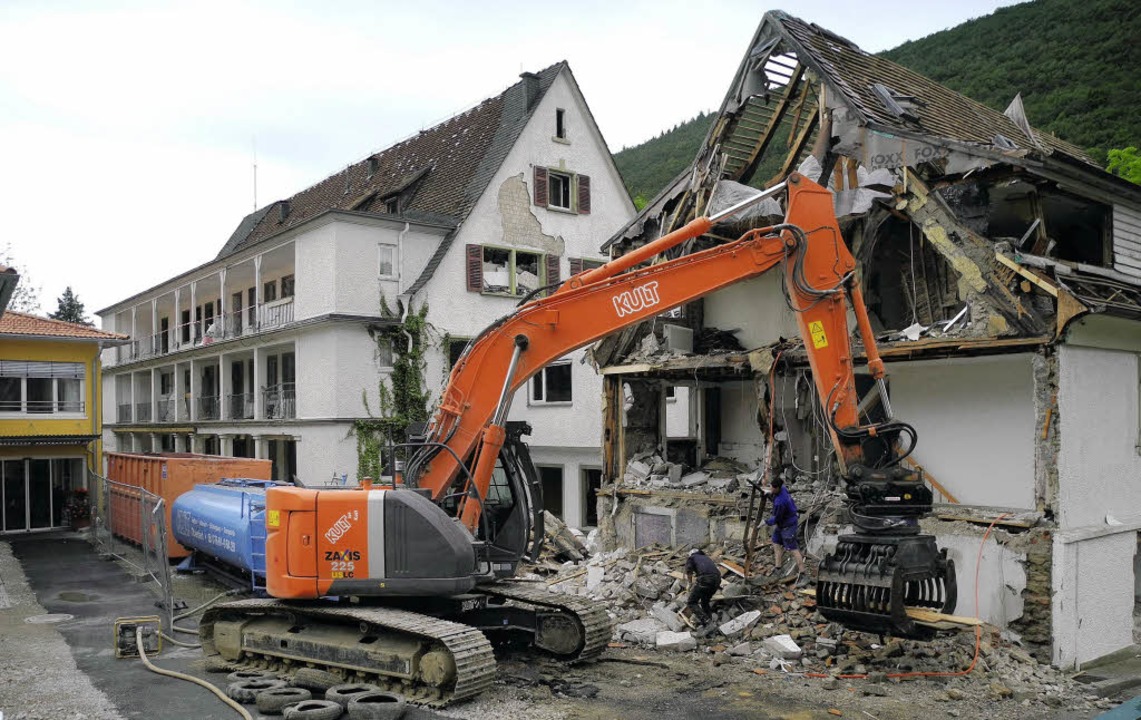 Die Bewohner des Pflegeheims Bethesda ...upt- und ein Nebengebäude abgerissen.   | Foto: Sigrid Umiger