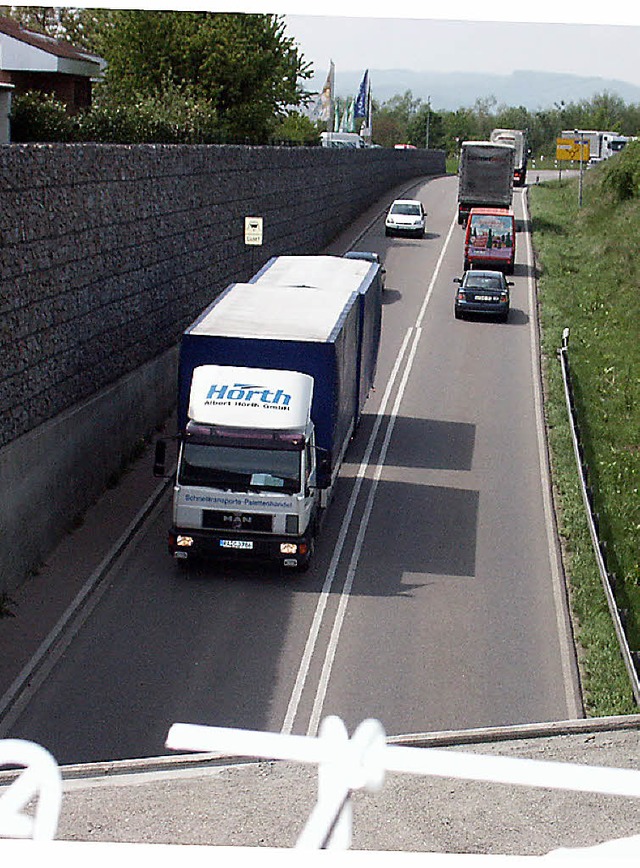 Wenn es nach dem OB geht, wird der Stadtring Bundesstrae.   | Foto: Staub