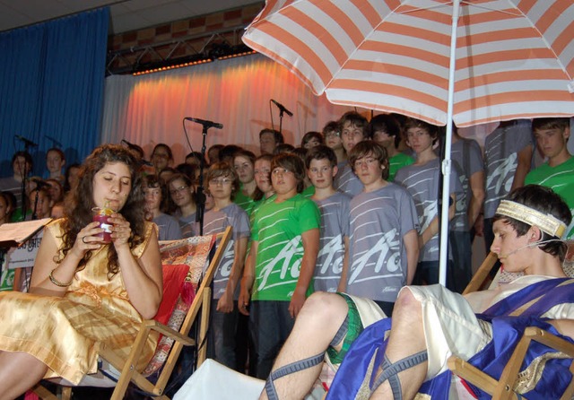 Das Adonia-Konzert in Adelhausen war in jeder Hinsicht ein grandioser Erfolg.   | Foto: Petra Wunderle