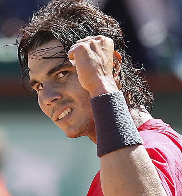 Stark in Paris: Rafael Nadal.  | Foto: AFP