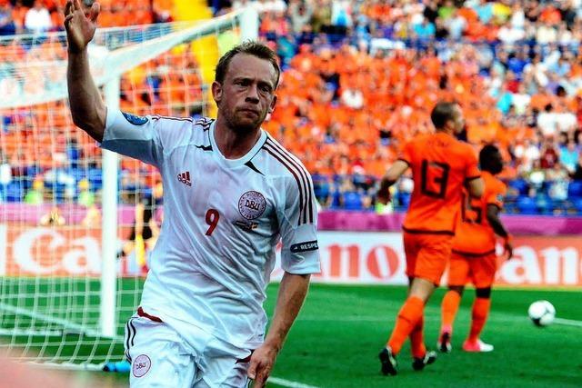 Auenseiter Dnemark schlgt Topfavorit Holland 1:0