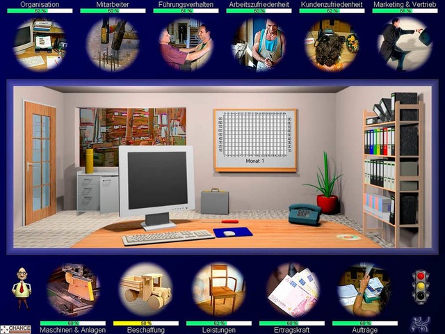 Der virtuelle Schreibtisch des Jungmanagers   | Foto: Repro: Handwerkskammer
